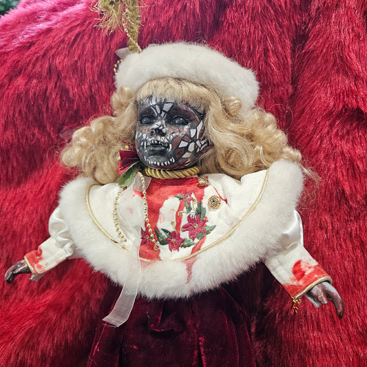 Krampus Demon Porcelain Doll