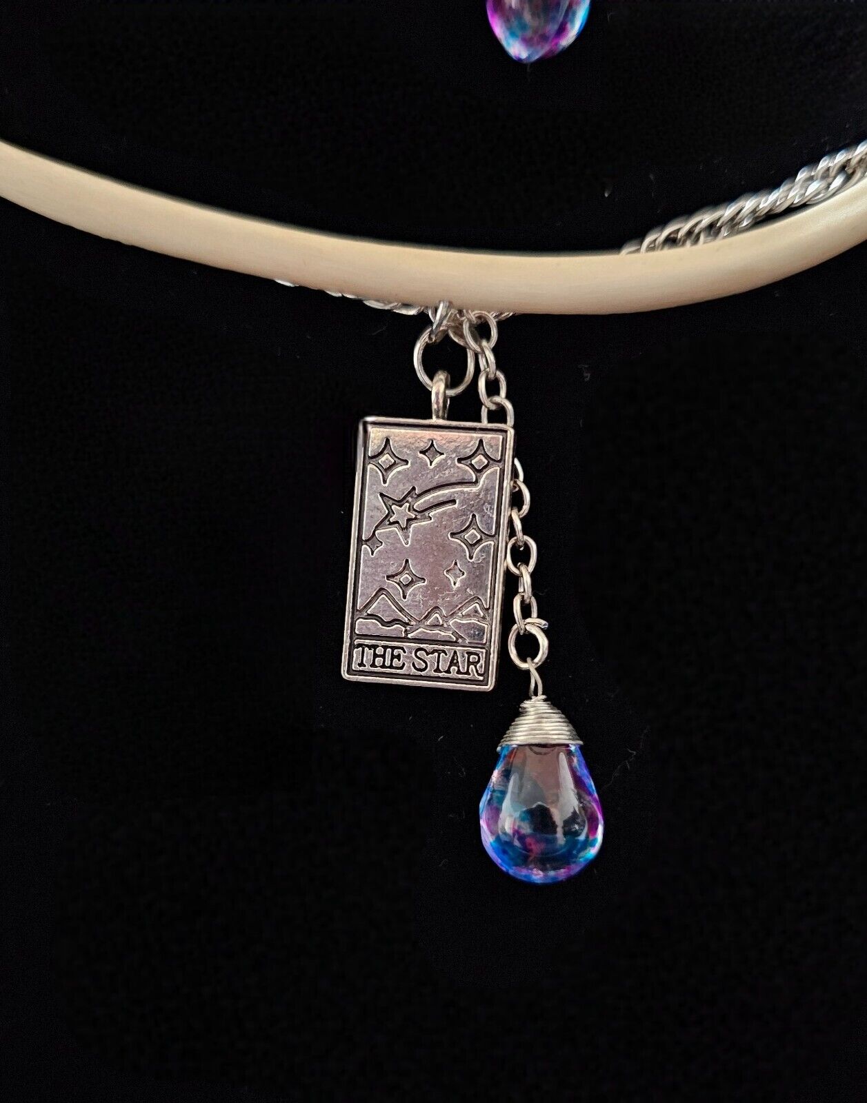 Vintage Jewelry Necklaces with Real Animal Bones Attached